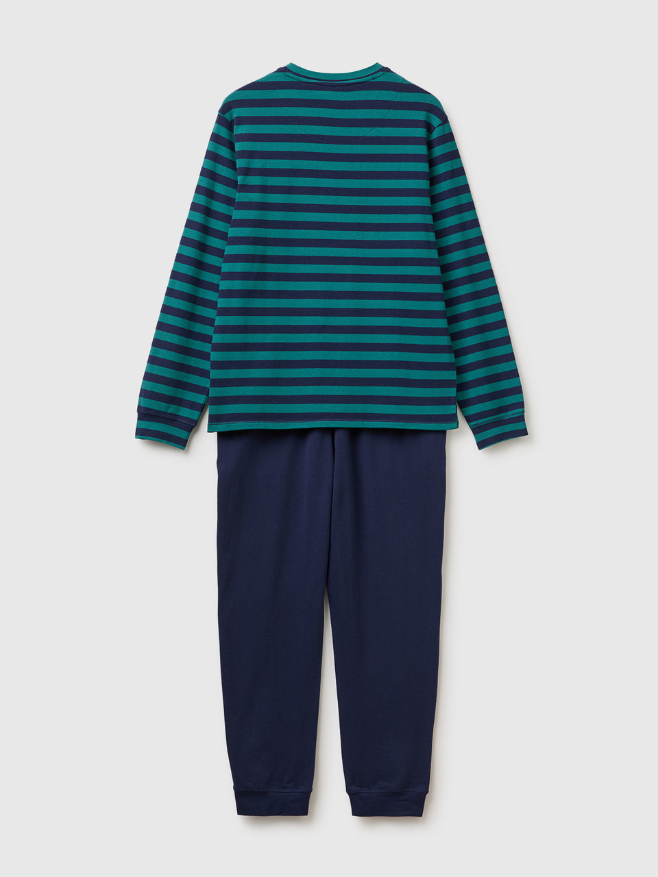 Pijama comprido com logótipo em algodão stretch - ucb_image_BS