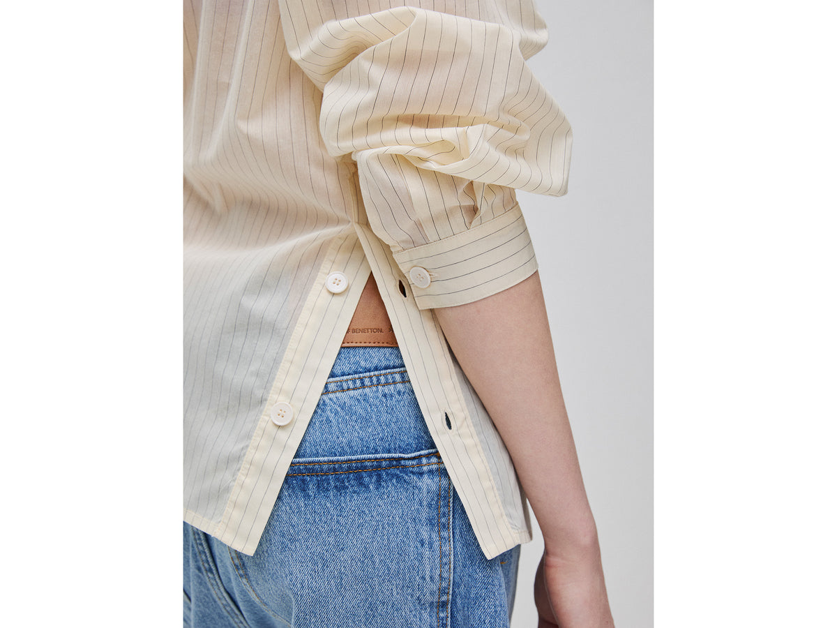 Camisa às riscas com rachas - ucb_image_FY