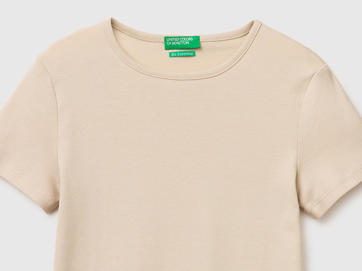 T-shirt de gola redonda slim fit - ucb_image_DS1