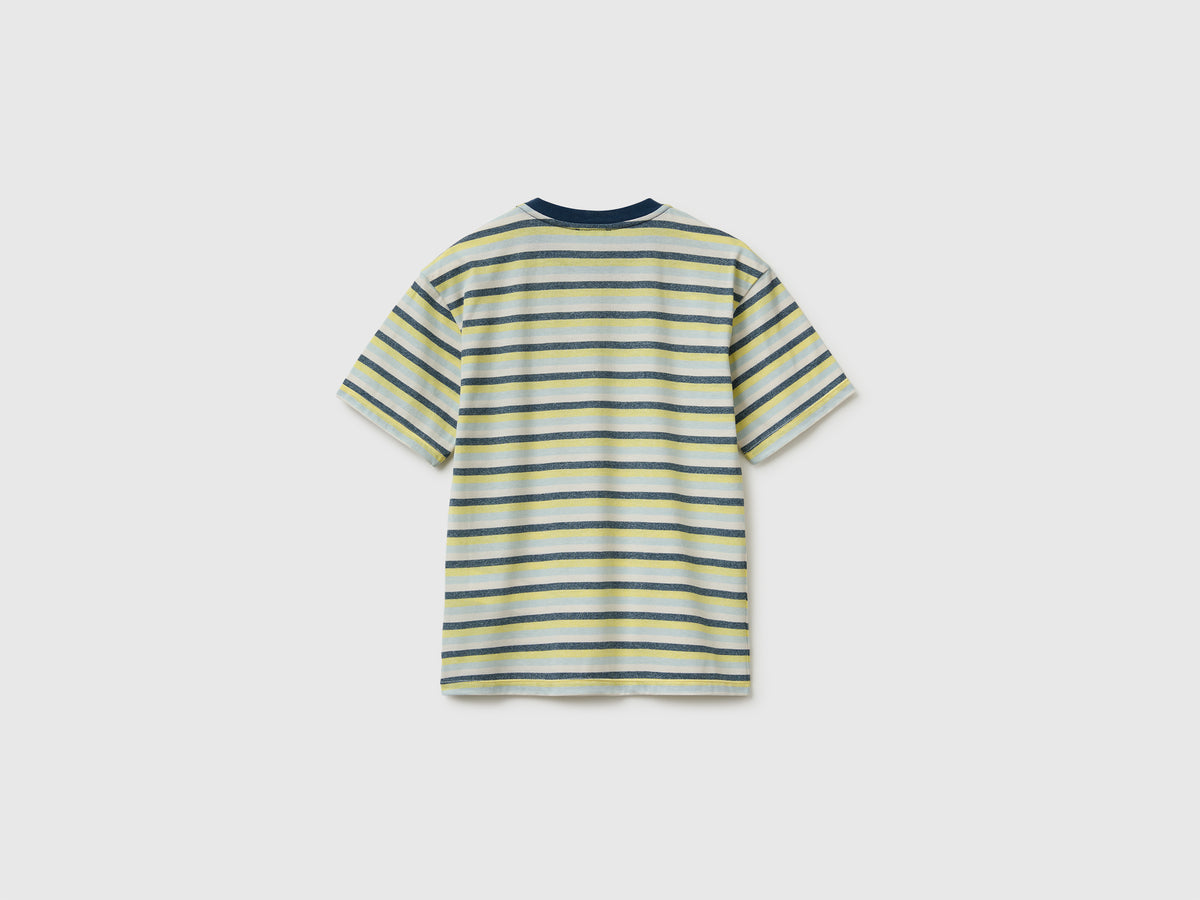 T-shirt over fit às riscas - ucb_image_BS