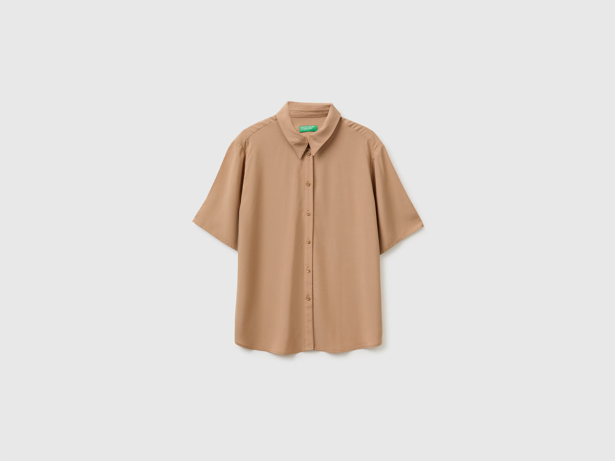 Camisa de manga 3/4 em viscose - ucb_image_FS