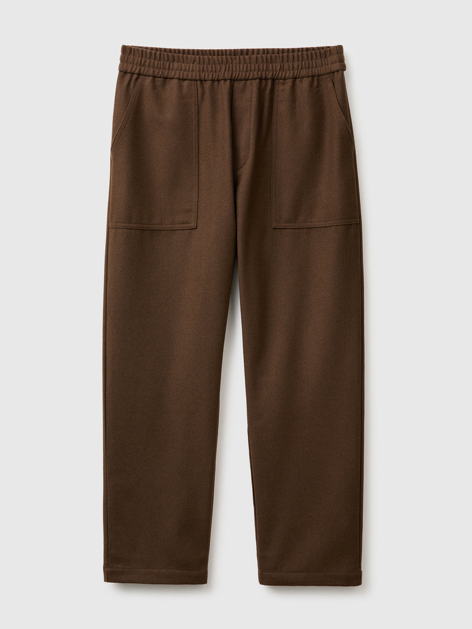 Joggers cropped em mistura de lã - ucb_image_FS