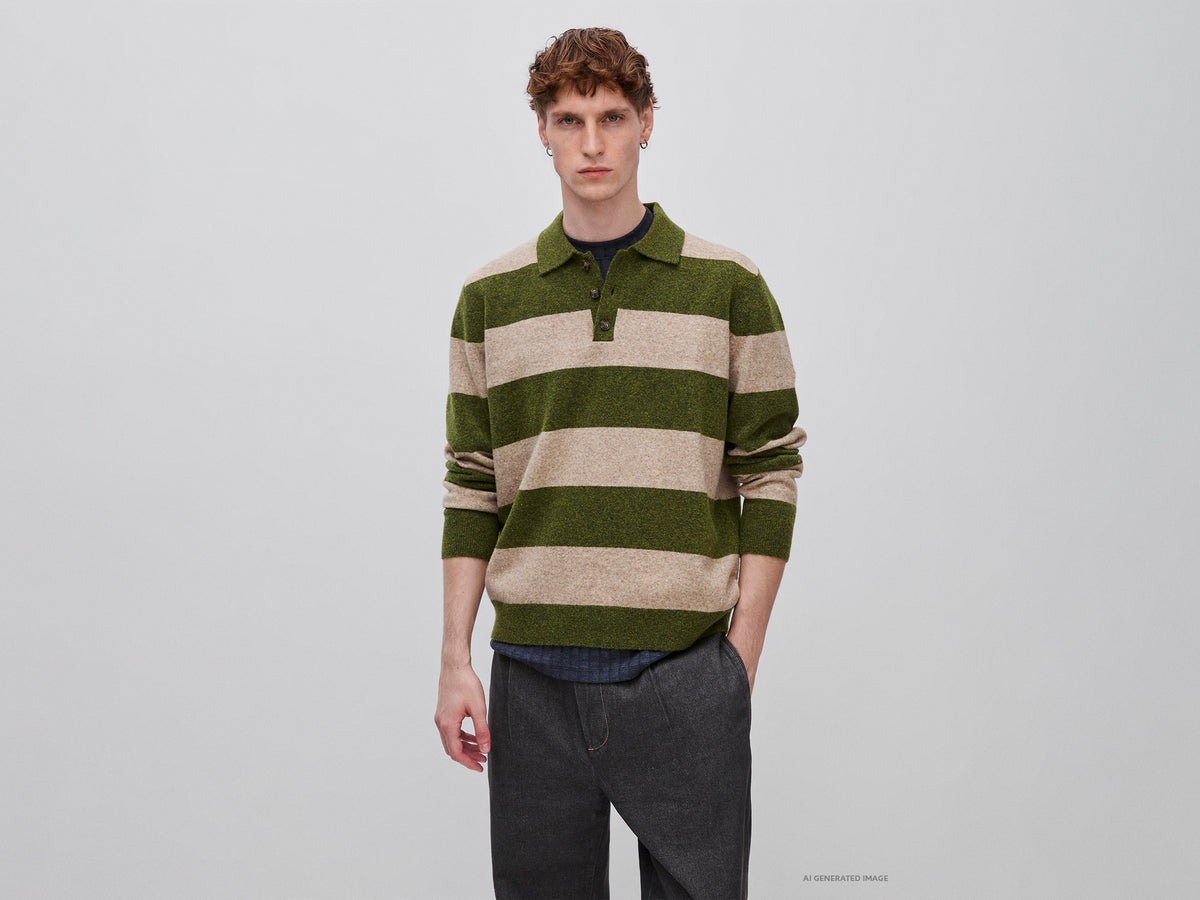 Polo de malha às riscas - ucb_image_F