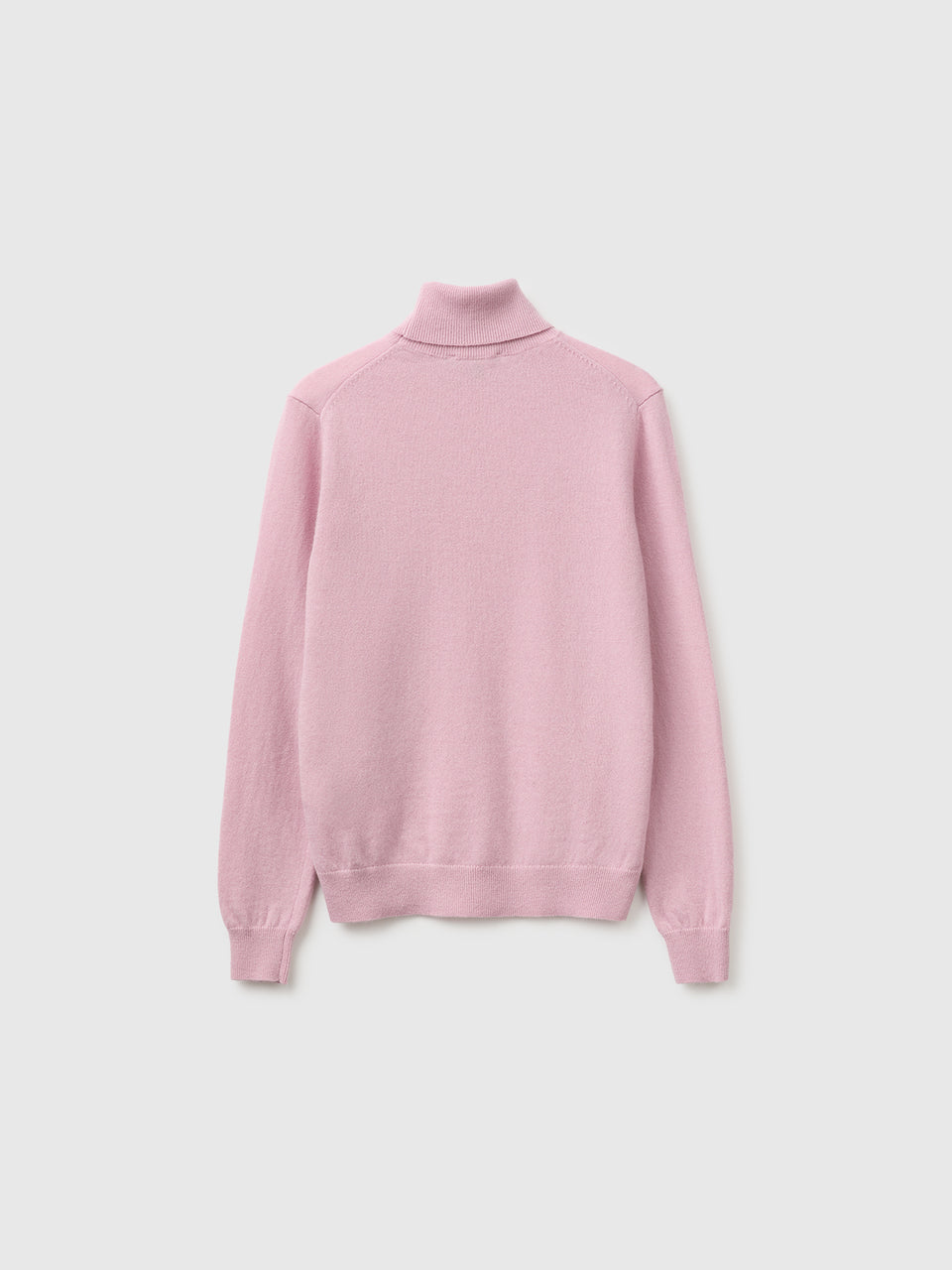 Camisola de gola alta lilás em pura lã Merino - ucb_image_BS