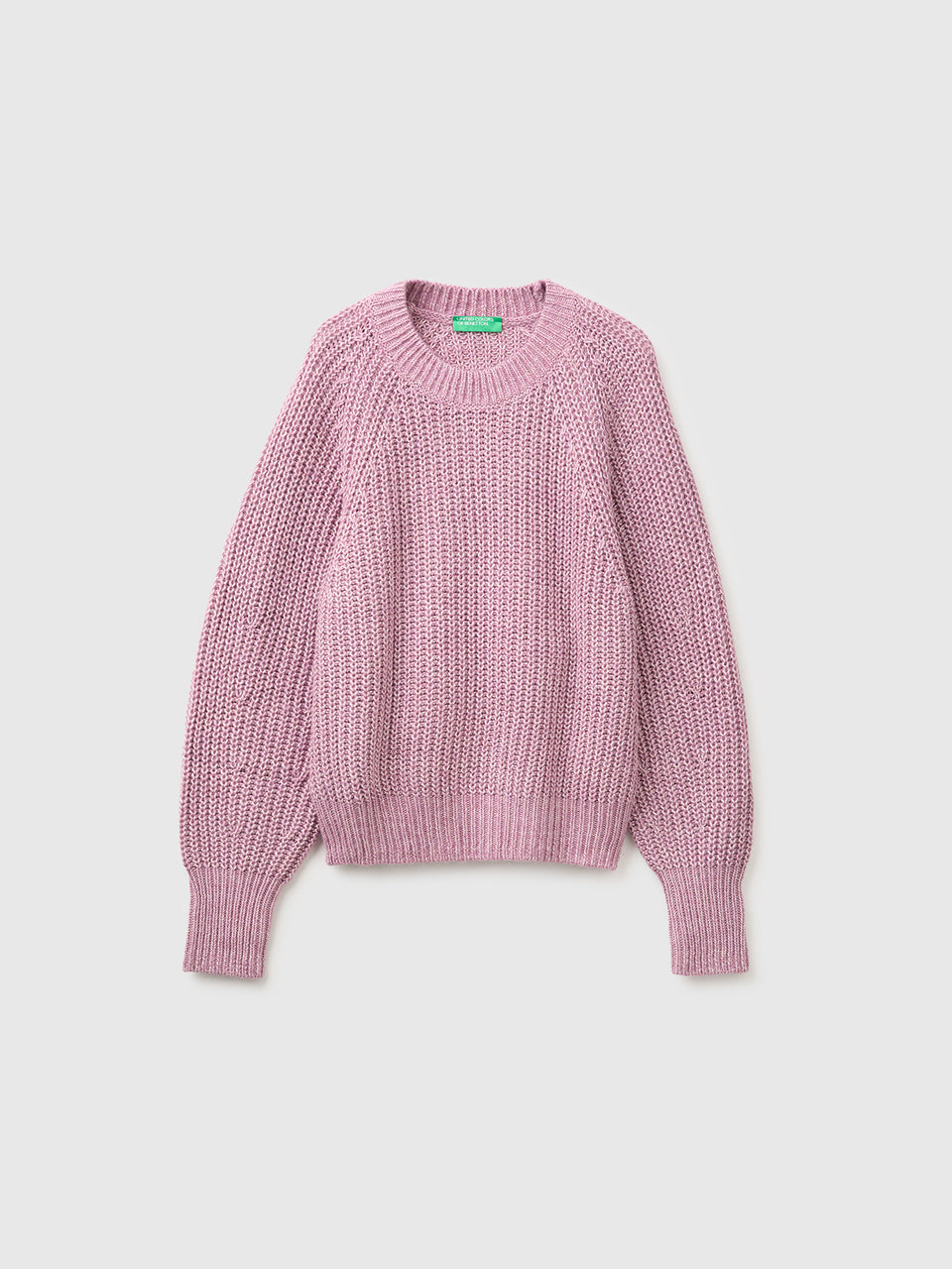 Camisola mélange em mistura de algodão e lã - ucb_image_FS