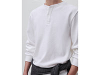 T-shirt de gola henley confortável - ucb_image_FY