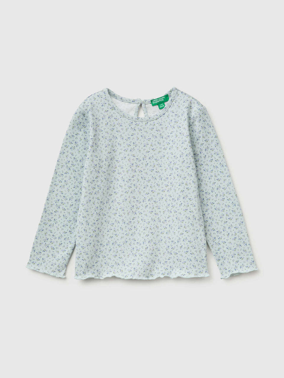 T-shirt às flores em algodão stretch - ucb_image_FS