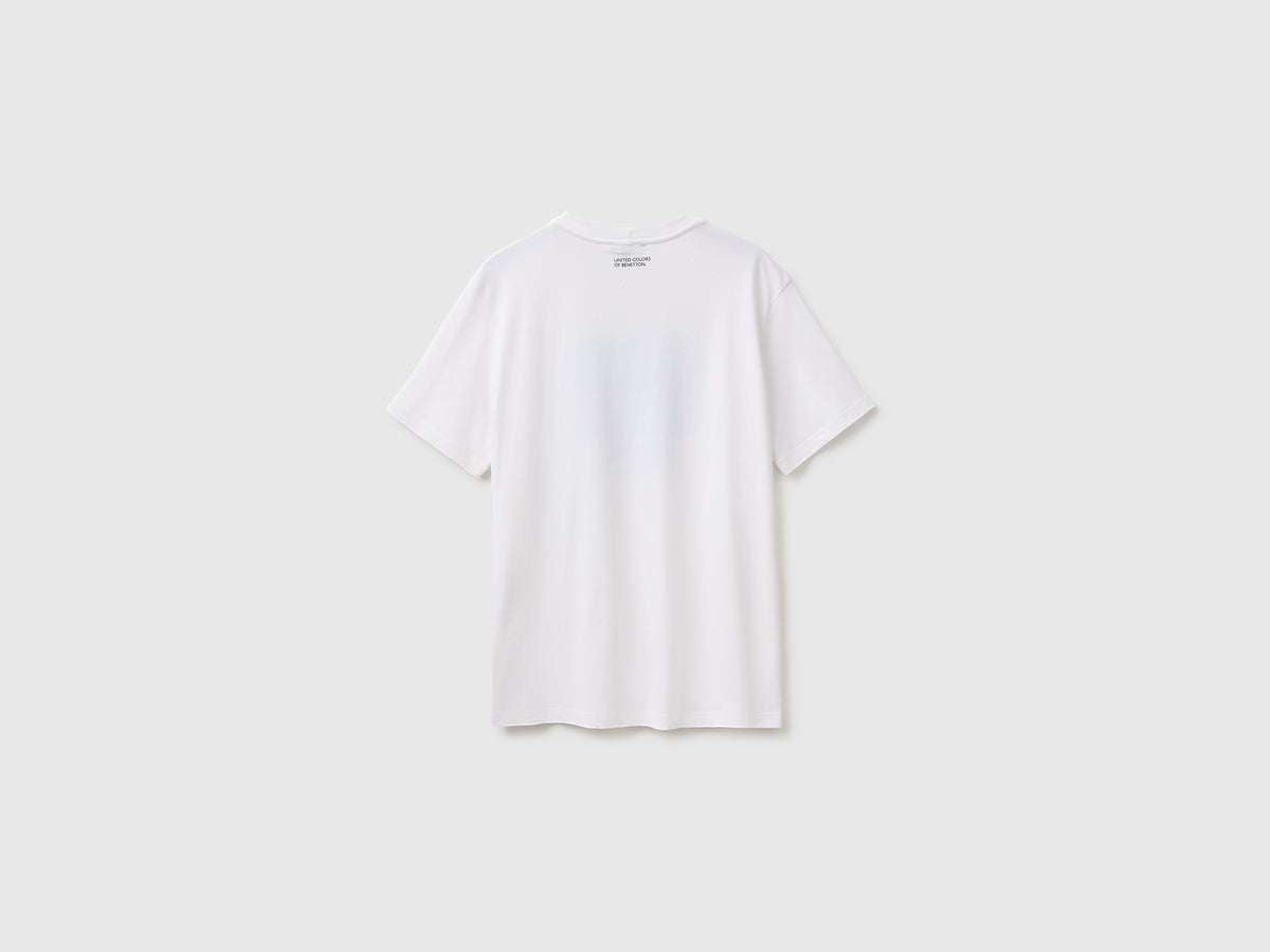T-shirt regular fit com logótipo - ucb_image_BS