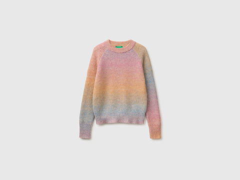 Camisola multicolor em mistura de lã e alpaca - ucb_image_FS