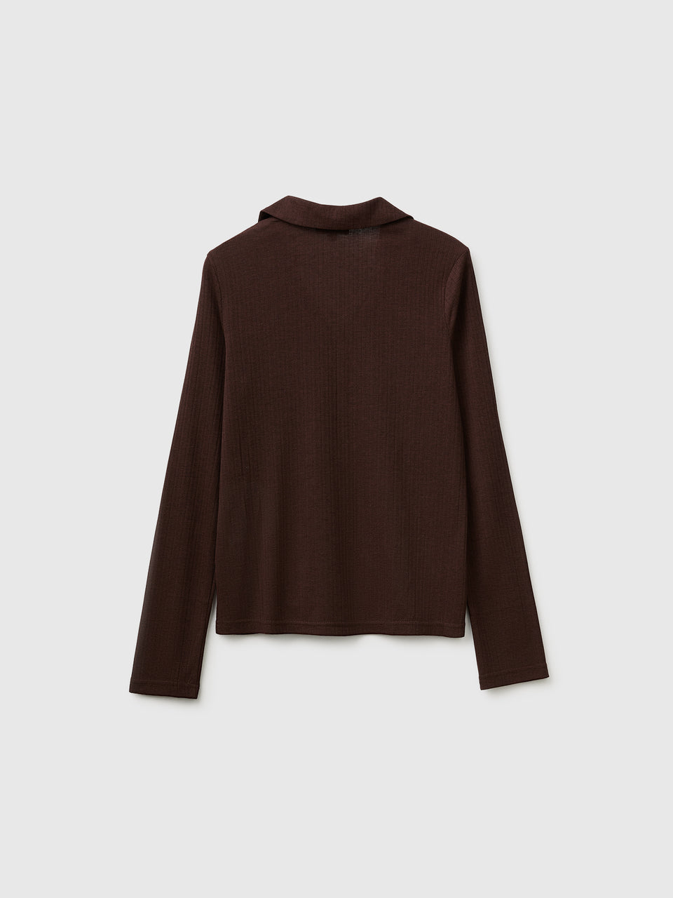 Camisola estilo polo em canelado com botões - ucb_image_BS