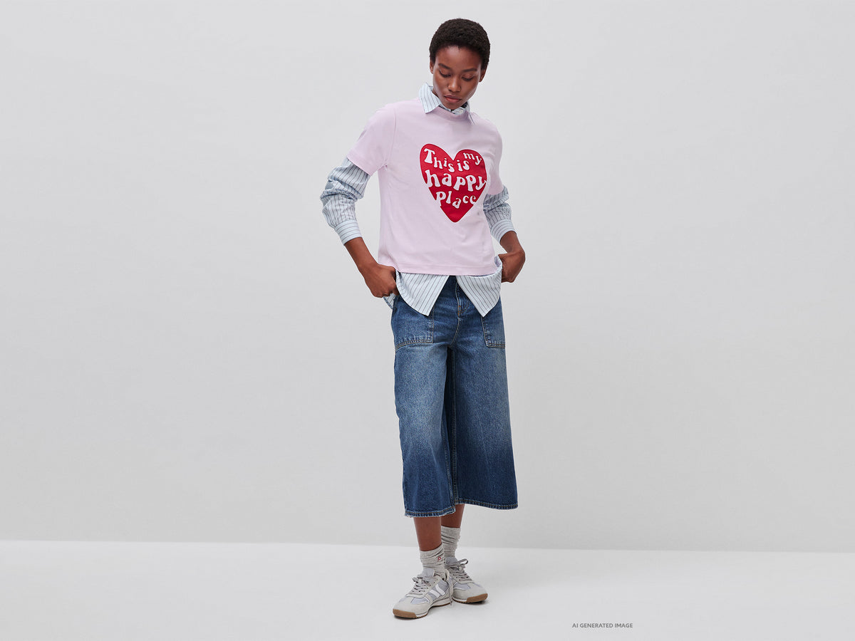T-shirt boxy fit com estampa - ucb_image_FY
