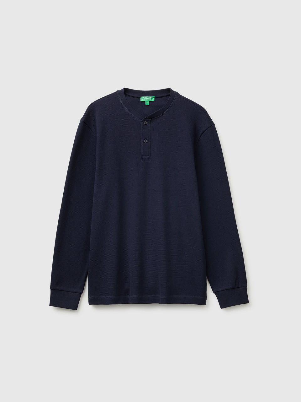 T-shirt de gola henley confortável - ucb_image_FS