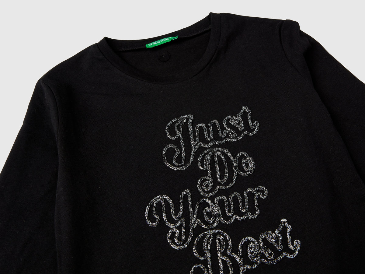 T-shirt com bordado em lurex - ucb_image_DS1
