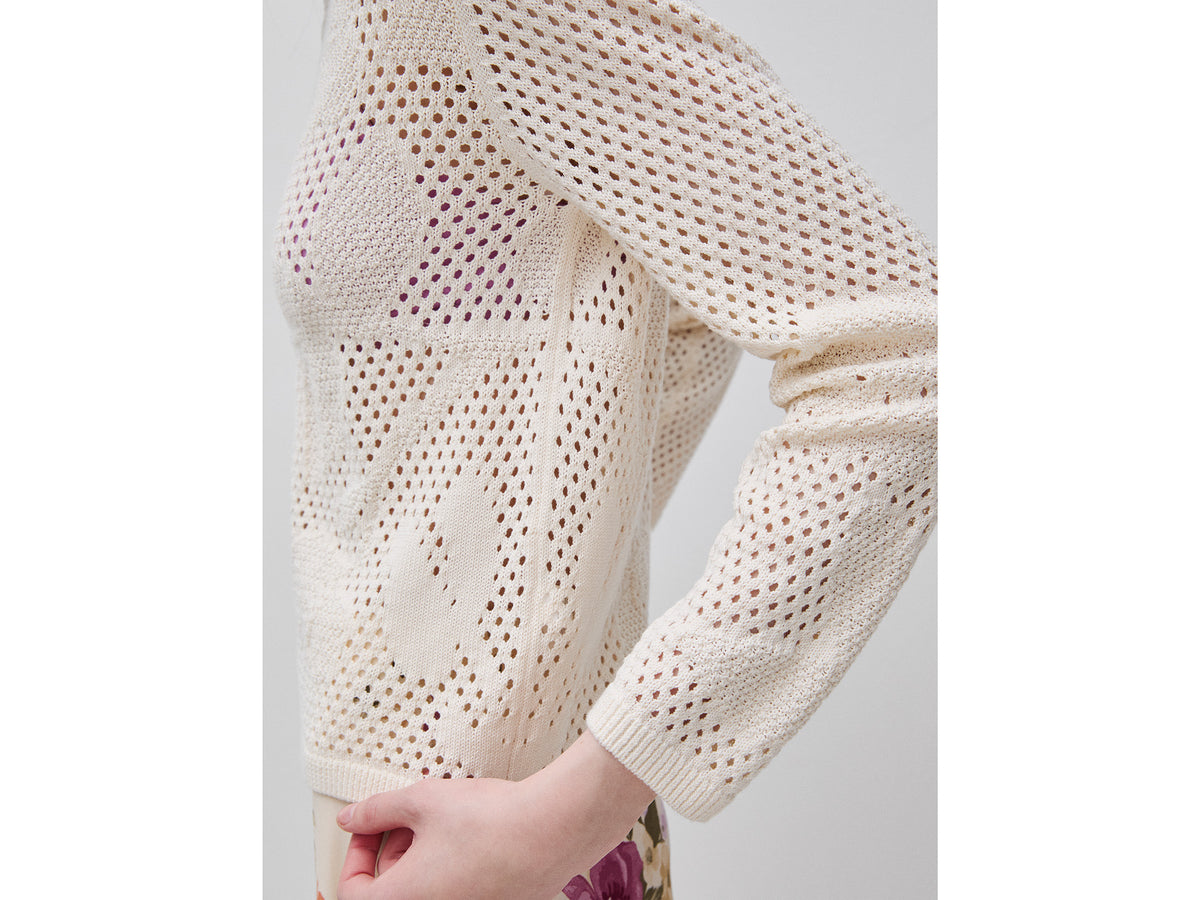 Camisola perfurada com flores - ucb_image_FY