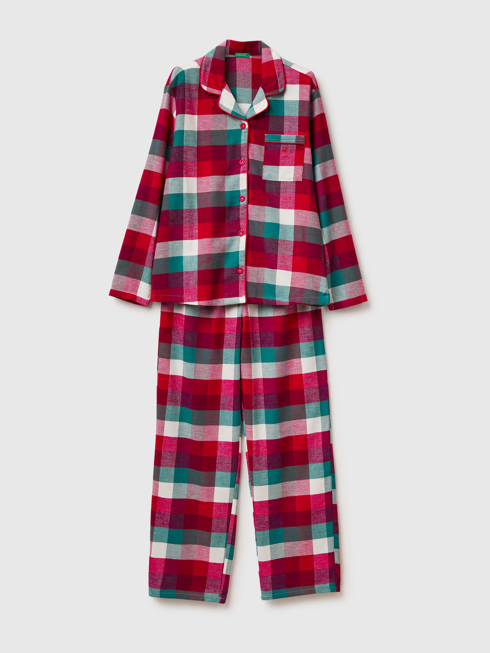 Pijama tartan natalícias em flanela - ucb_image_FS