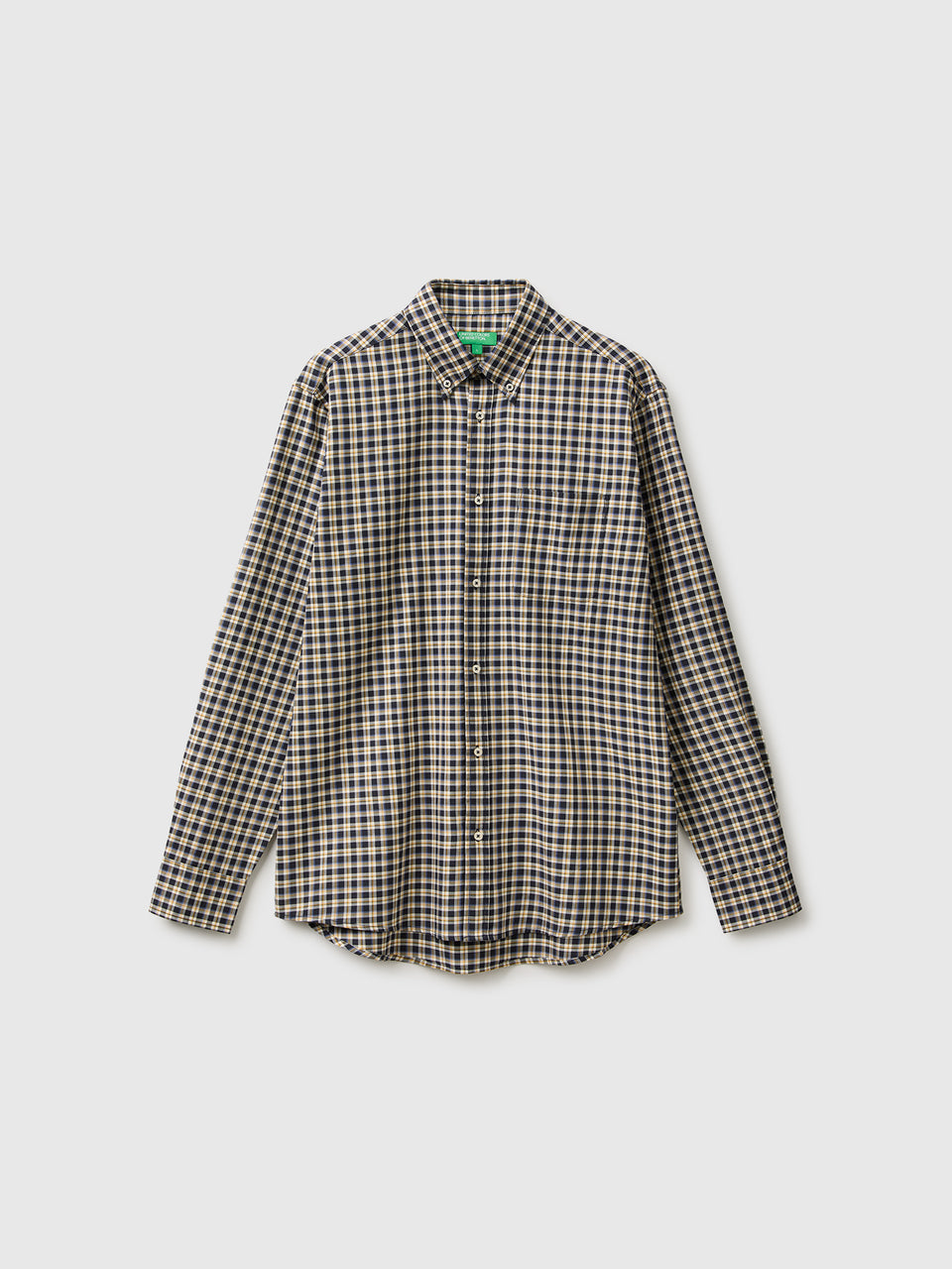 Camisa button down em flanela 100% algodão orgânico - ucb_image_FS