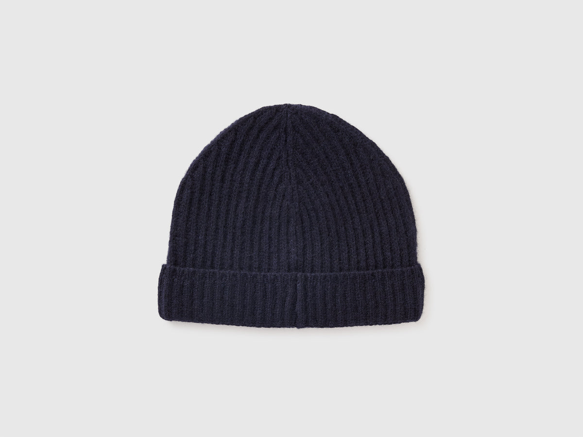 Gorro canelado 100% lã - ucb_image_BS