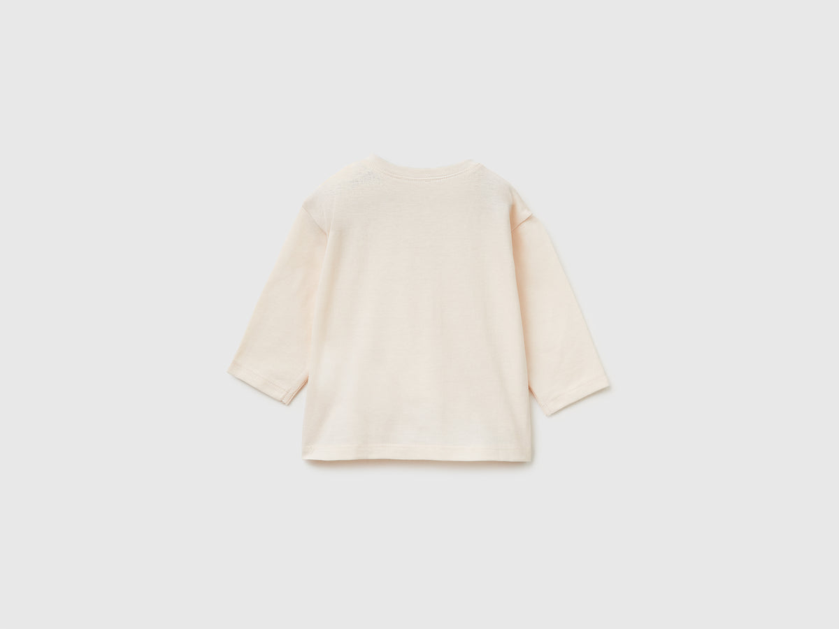 T-shirt with embroidery and print - ucb_image_BS
