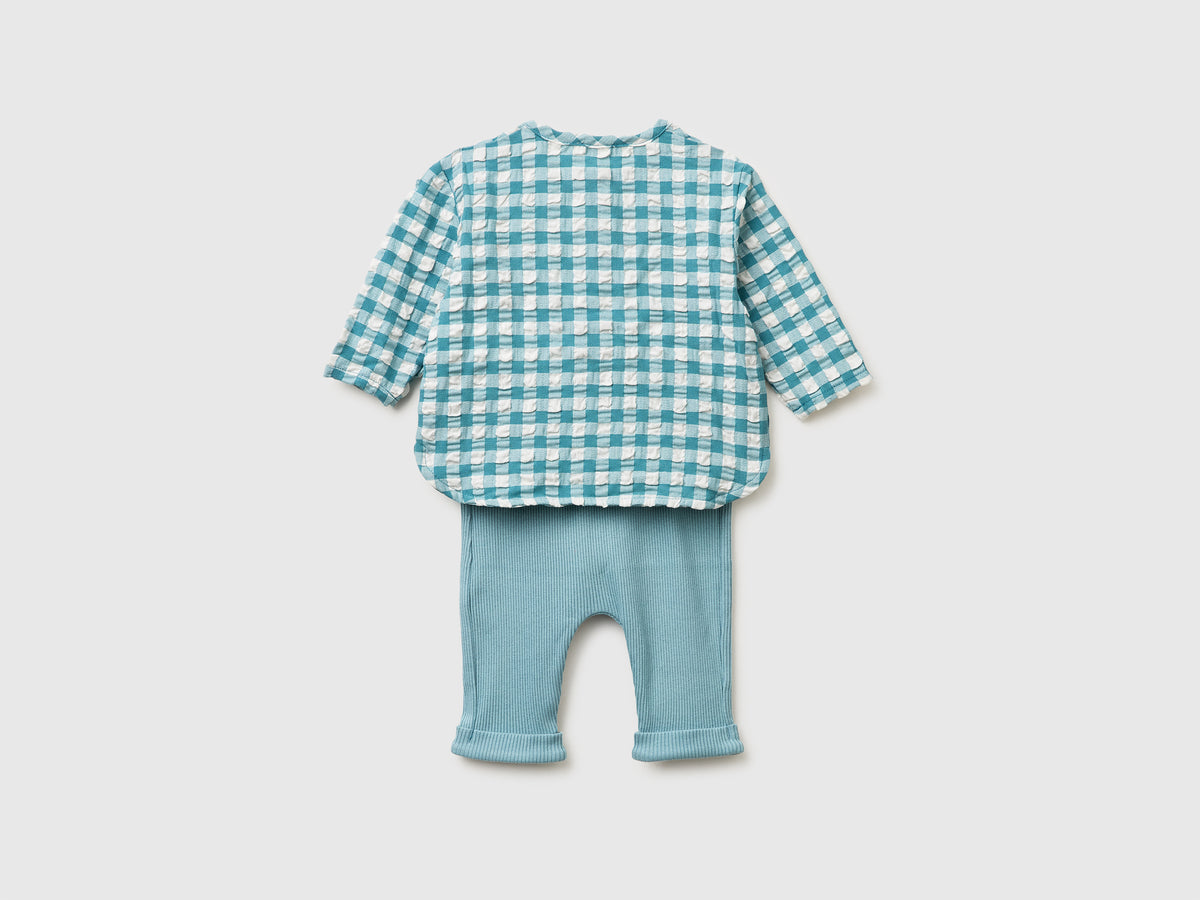 Checked shirt and trousers set - ucb_image_BS