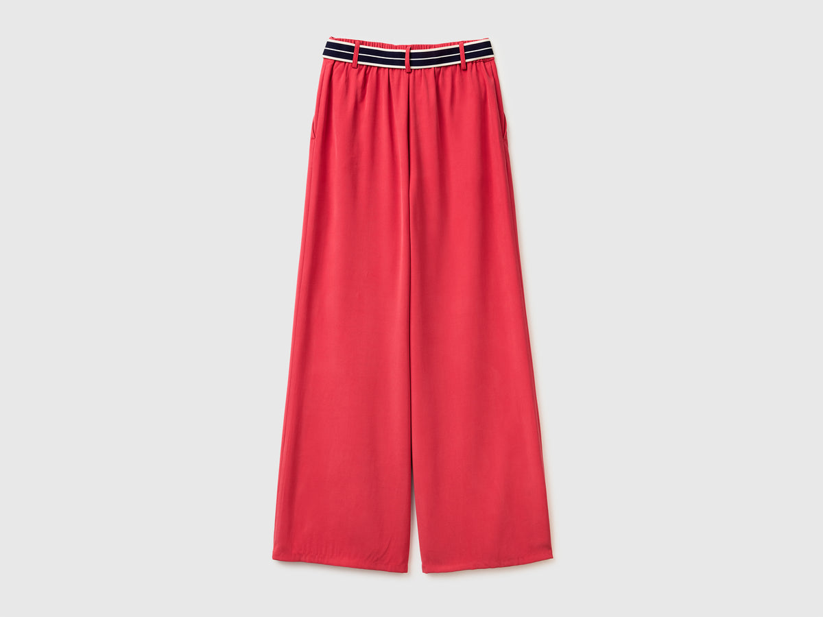 Trousers with striped belt - ucb_image_BS