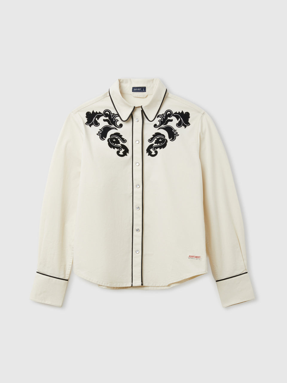 Camisa com bordados western em algodão stretch - ucb_image_FS