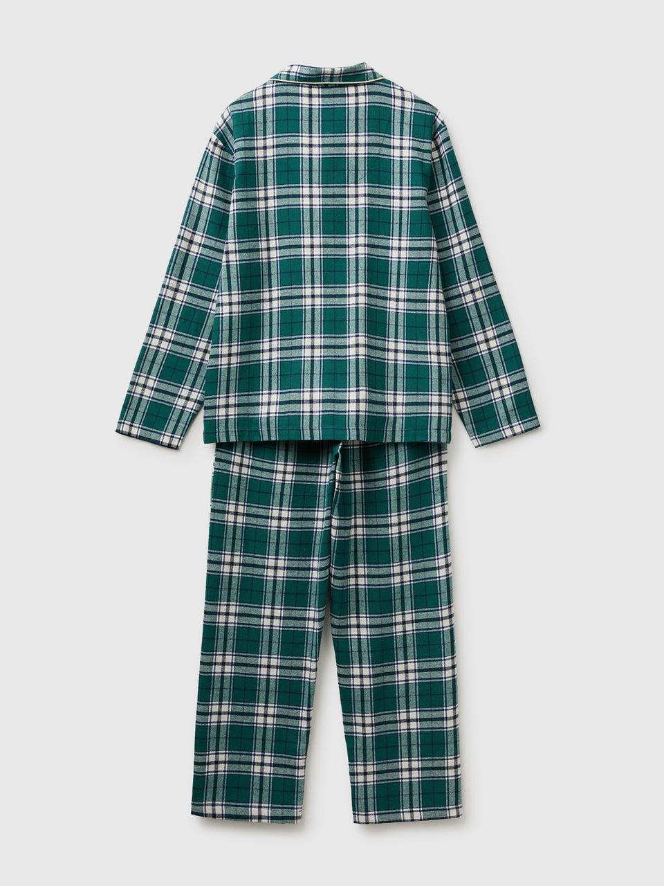 Pijama aberto em flanela aos quadrados - ucb_image_BS