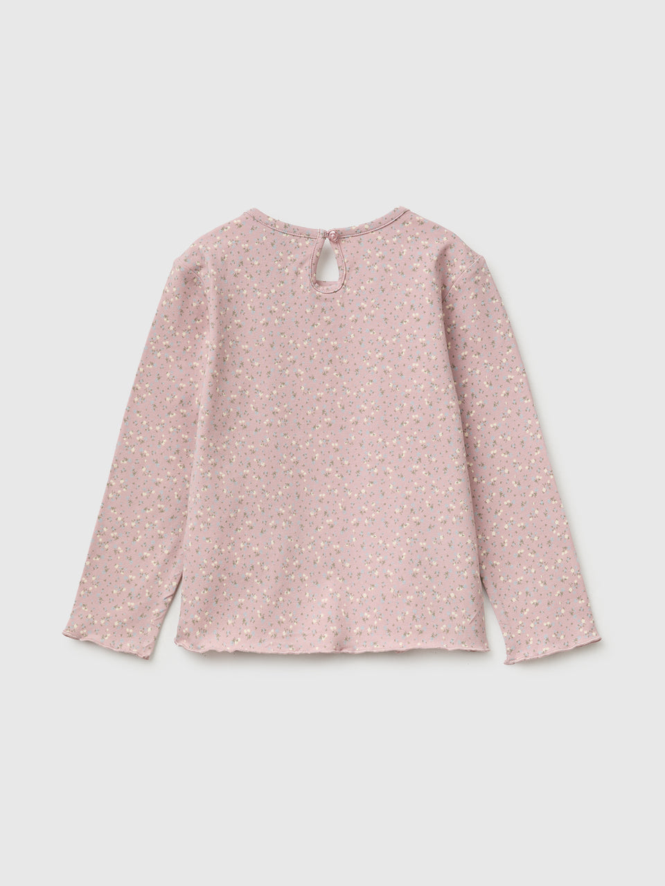 T-shirt às flores em algodão stretch - ucb_image_BS