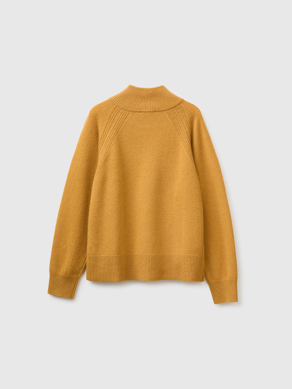 Camisola de gola alta com botões 100% lã - ucb_image_BS