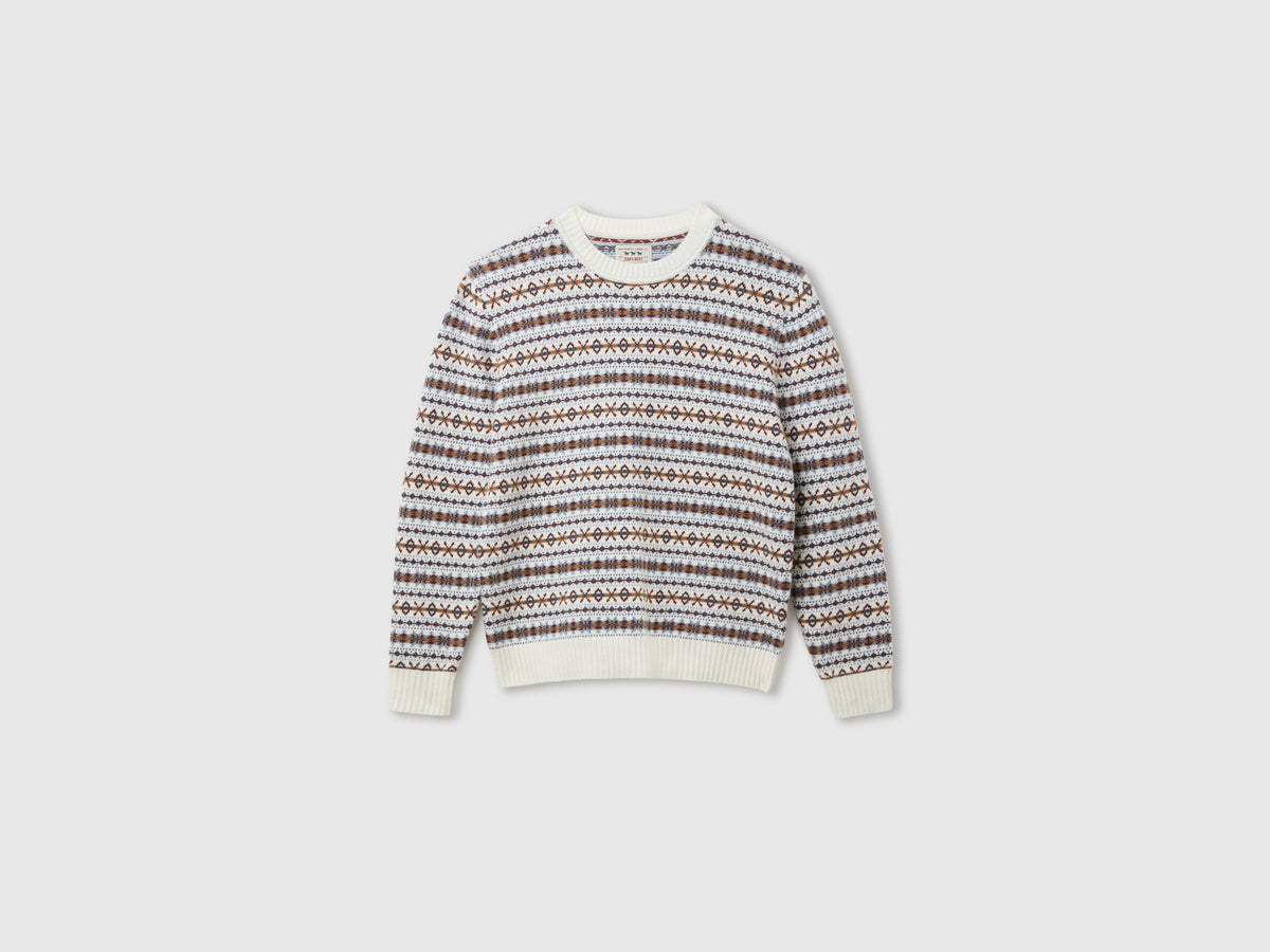 Camisola jacquard em mistura de lã - ucb_image_FS
