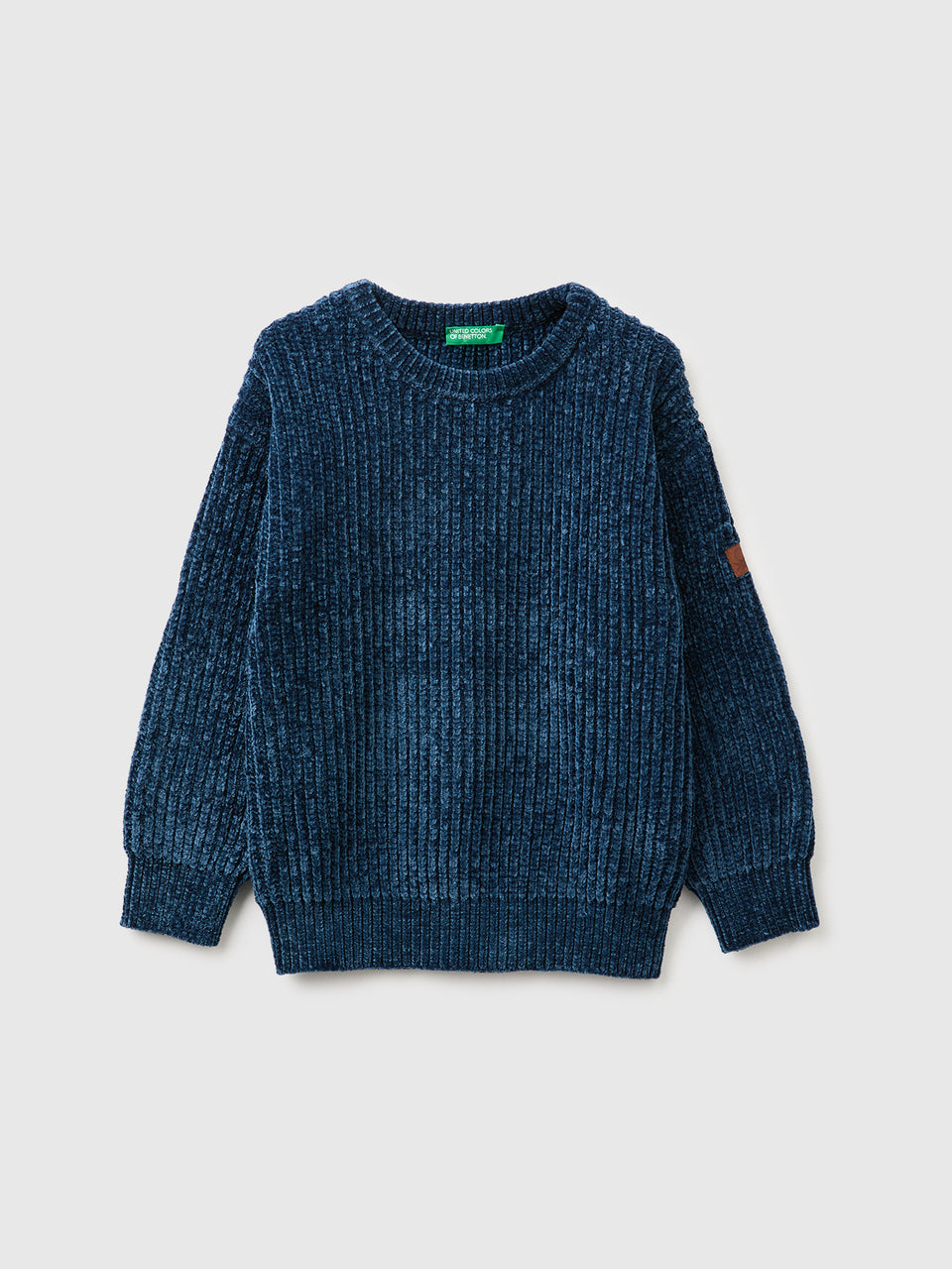 Camisola de gola redonda em chenille - ucb_image_FS