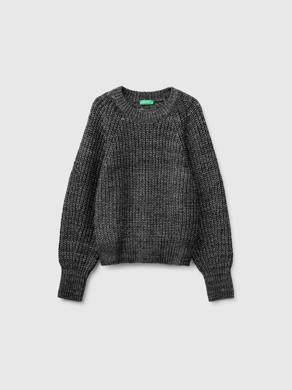 Camisola mélange em mistura de algodão e lã - ucb_image_FS