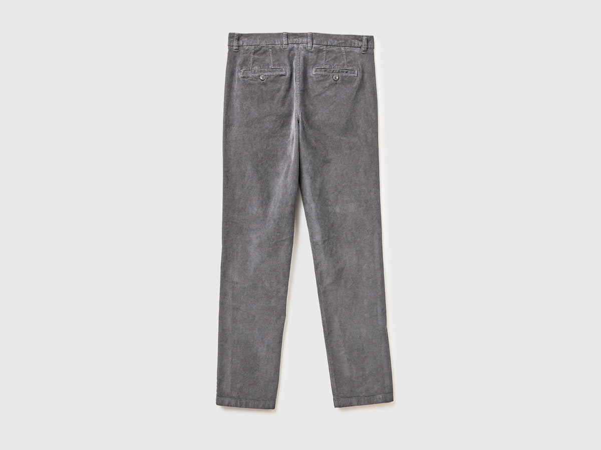 Calças slim fit em veludo stretch - ucb_image_BS