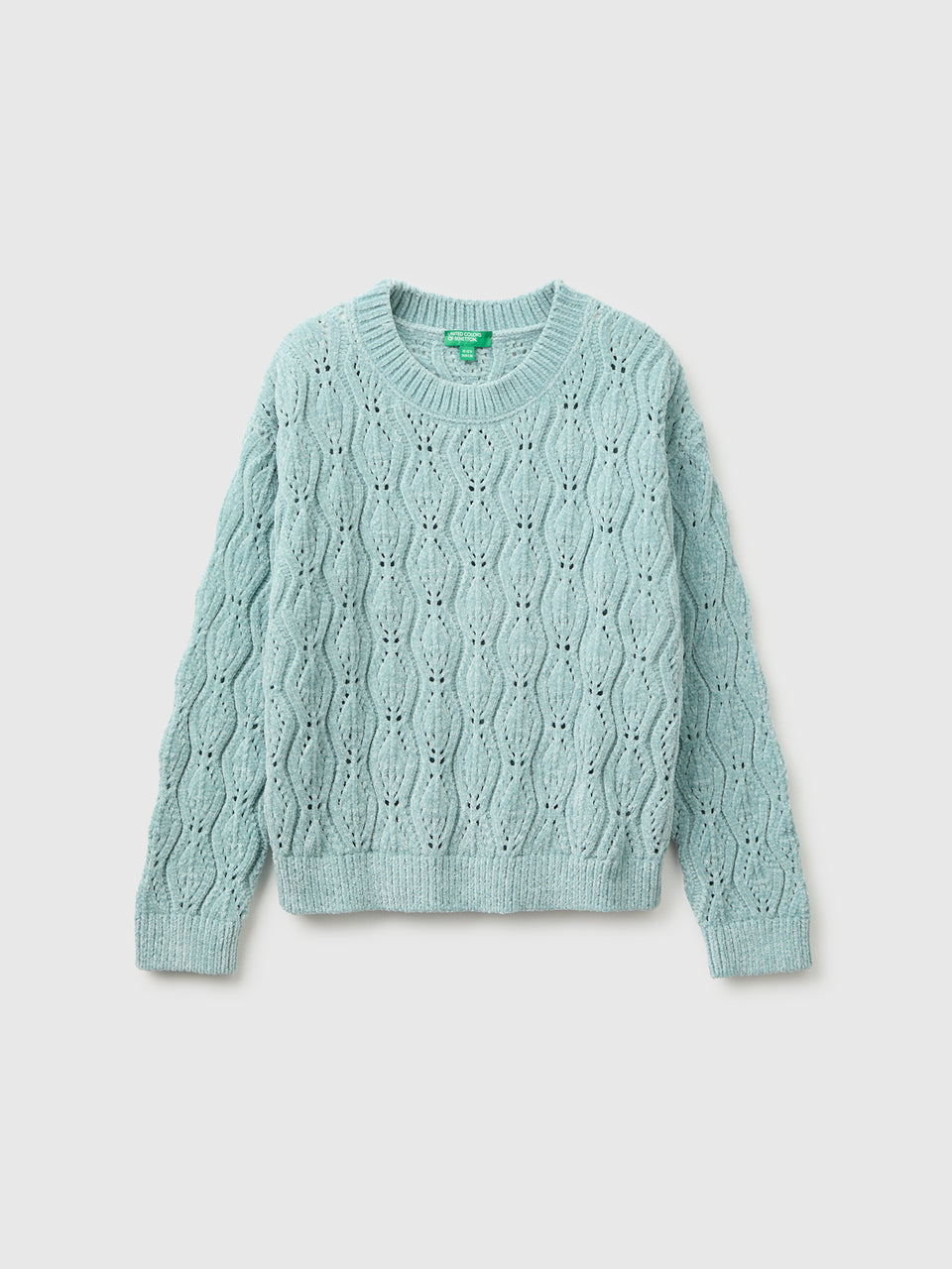 Camisola de gola redonda em chenille - ucb_image_FS