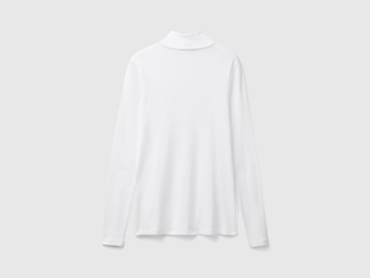 T-shirt de manga comprida com gola alta - ucb_image_BS