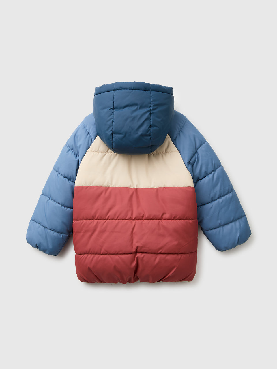 Casaco color block com interior efeito teddy - ucb_image_BS