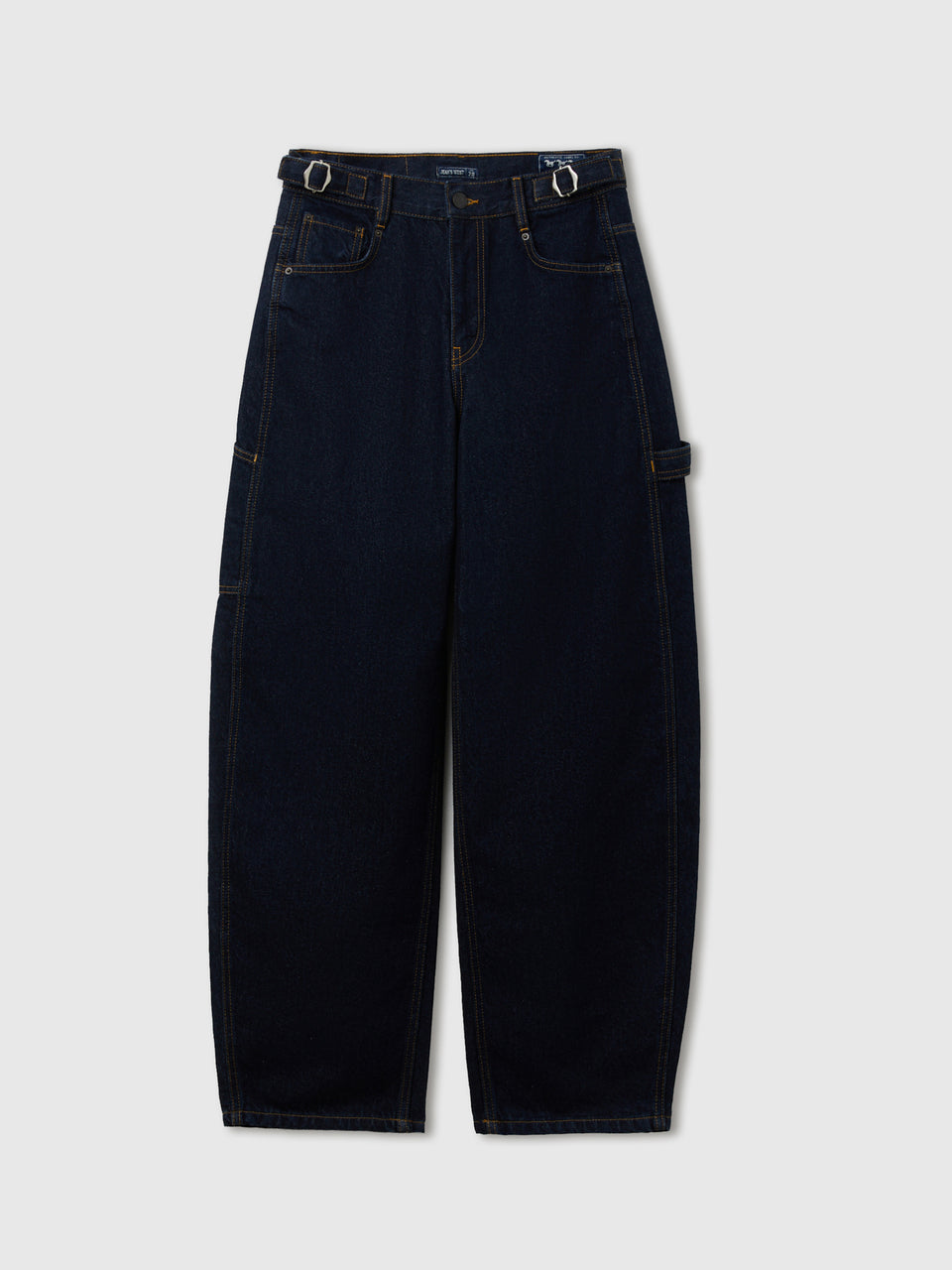 Jeans barrel fit lavagem escura - ucb_image_FS