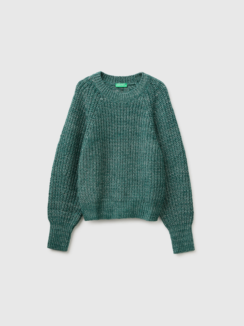 Camisola mélange em mistura de algodão e lã - ucb_image_FS