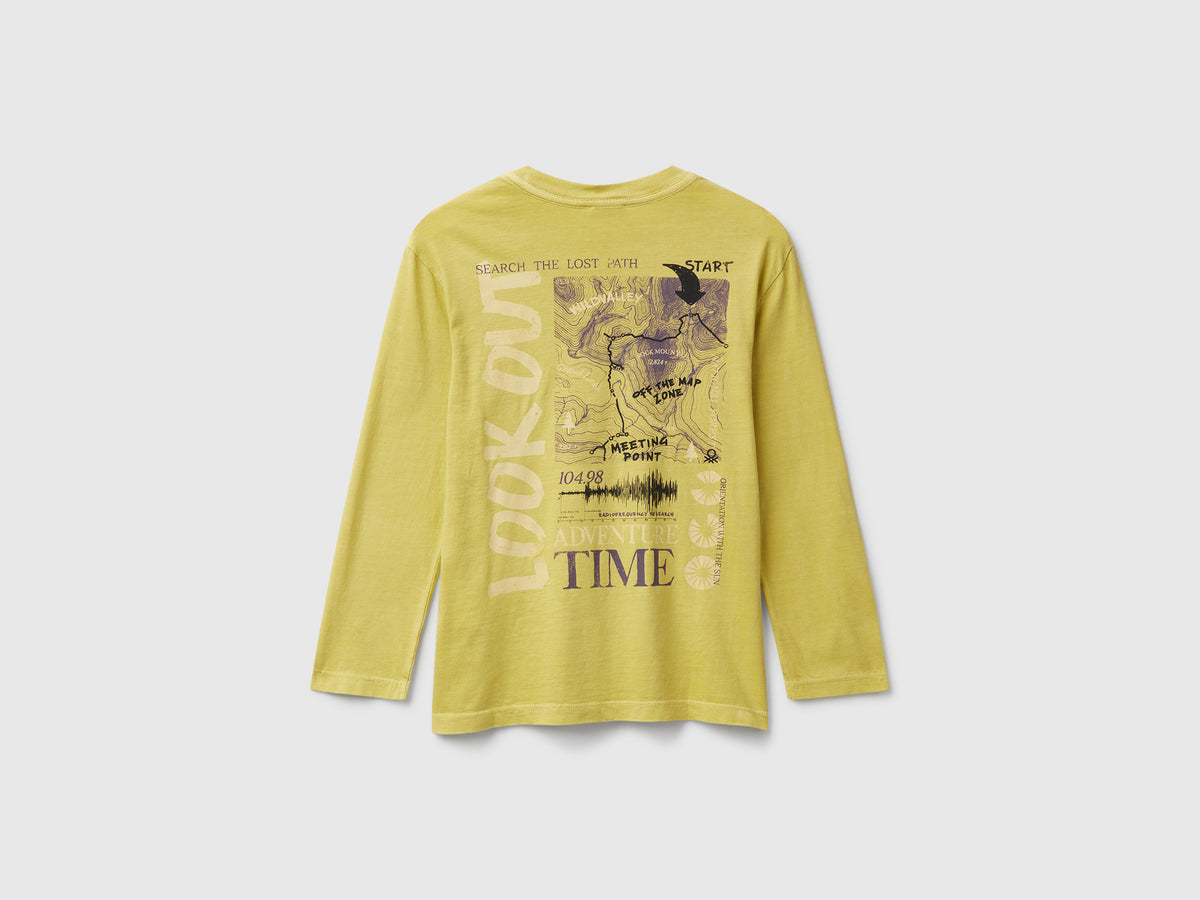 T-shirt com estampa slogan - ucb_image_BS