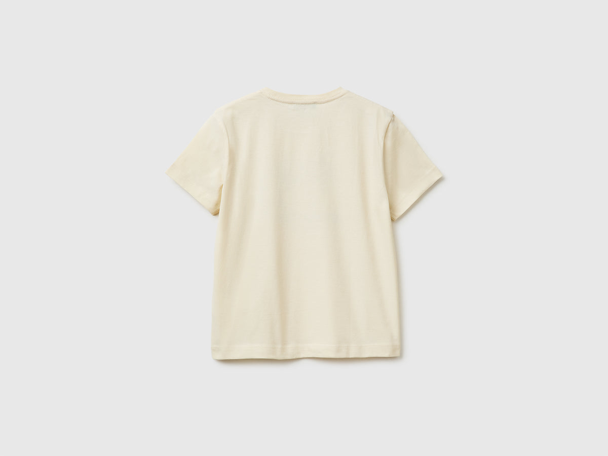 Crew neck T-shirt with print - ucb_image_BS