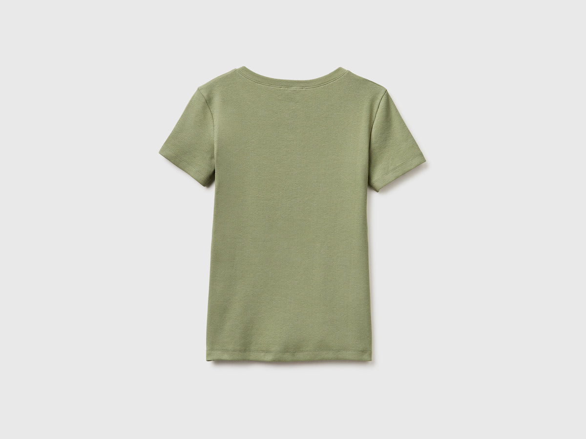 Ribbed henley T-shirt - ucb_image_BS