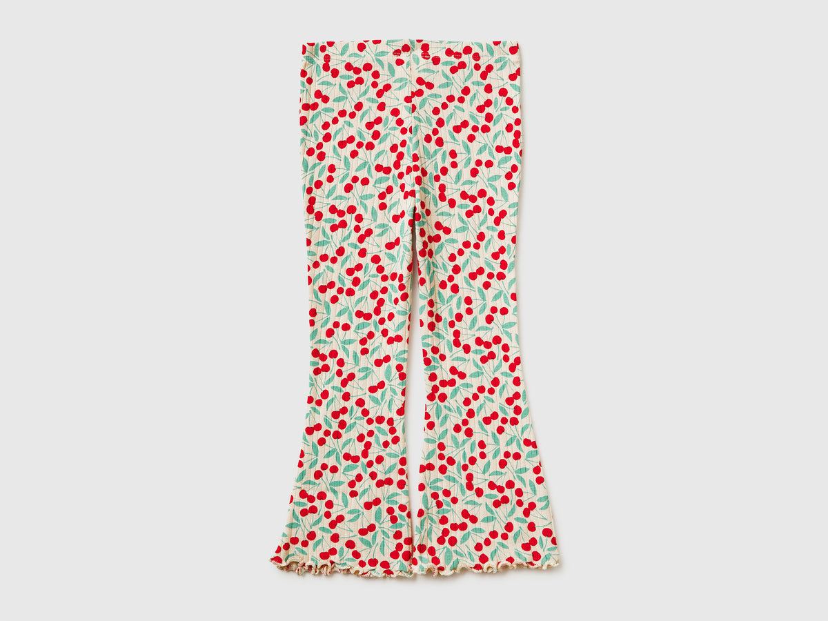 Ribbed printed leggings - ucb_image_BS