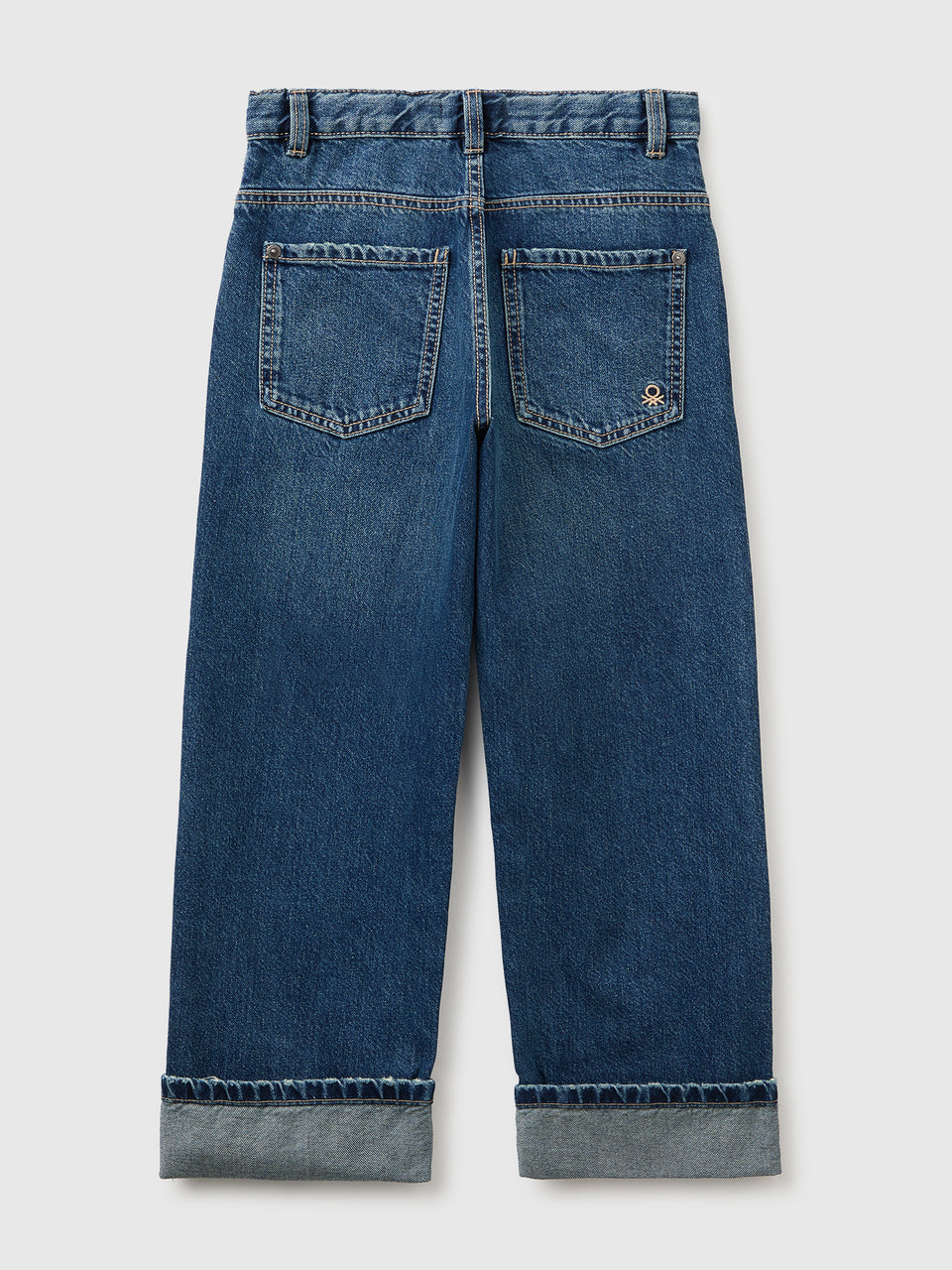 Jeans straight fit com rasgos - ucb_image_BS