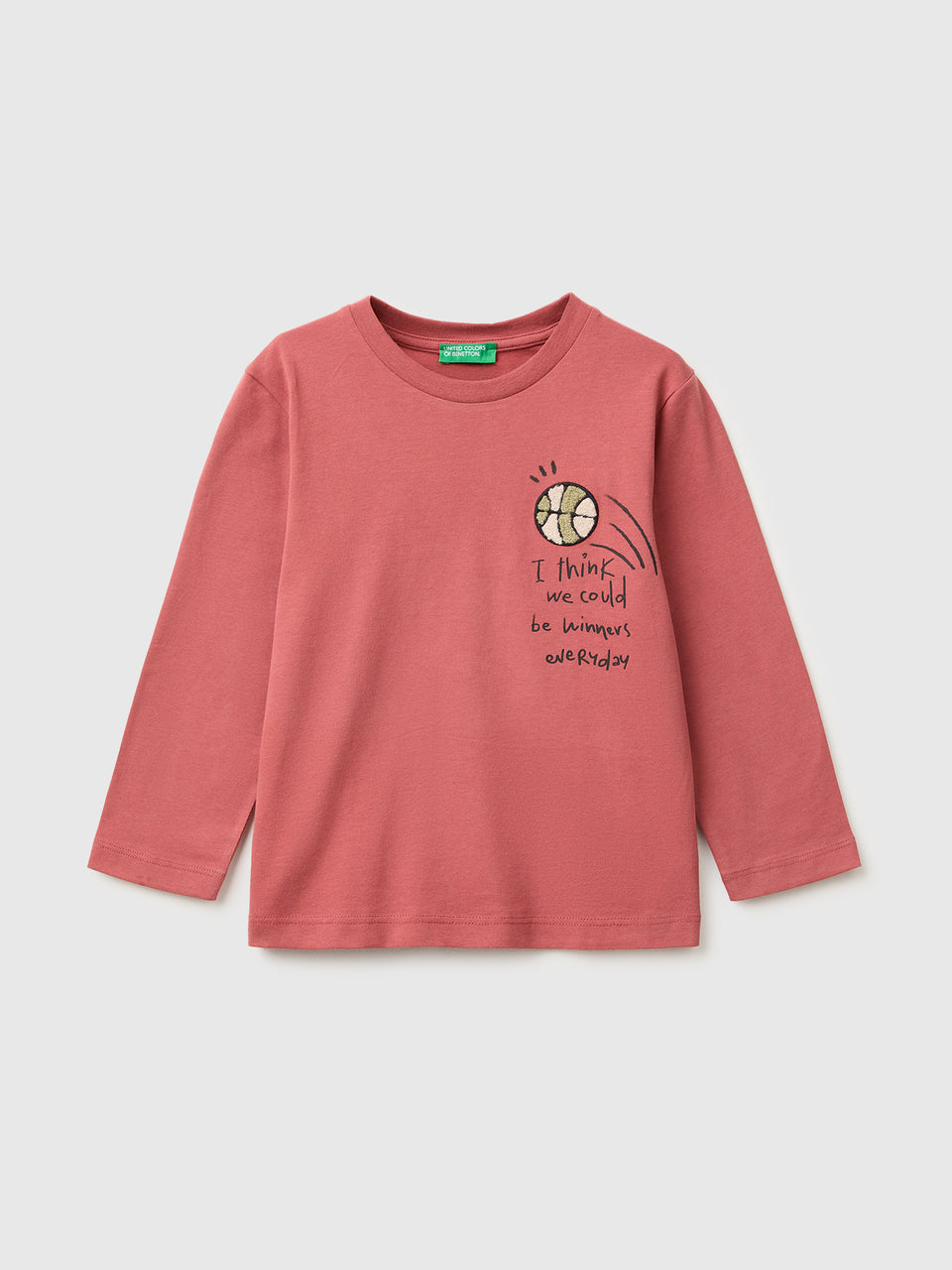 T-shirt em algodão orgânico quente com bordado - ucb_image_FS