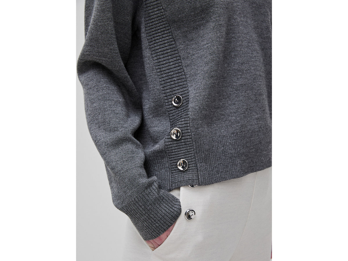 Camisola trabalhada com decote em V - ucb_image_FY