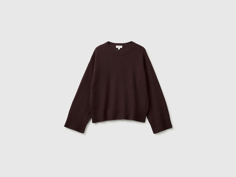 Camisola boxy fit em mistura de lã - ucb_image_FS
