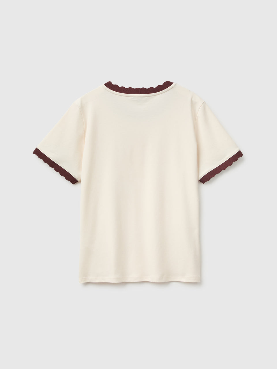 T-shirt de gola redonda 100% algodão - ucb_image_BS