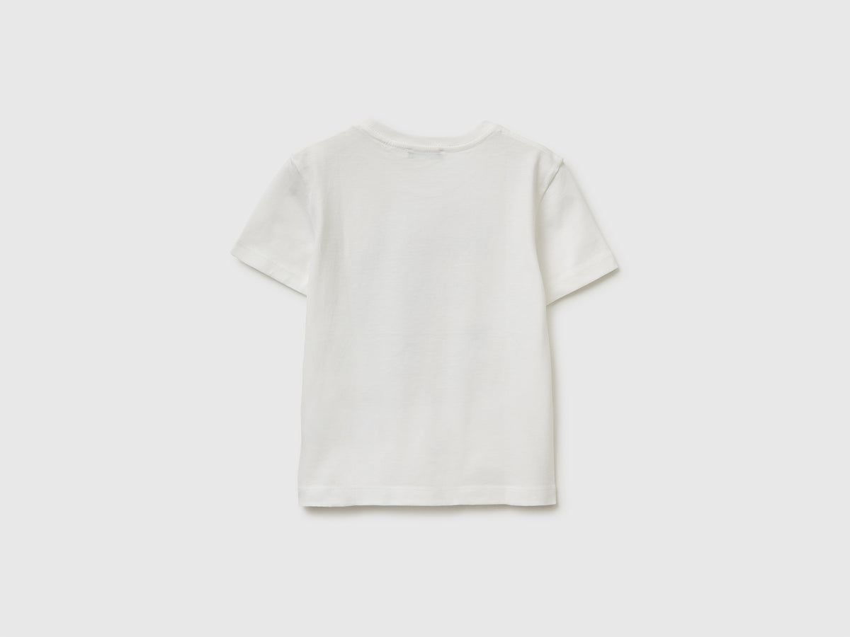 Crew neck T-shirt with print - ucb_image_BS