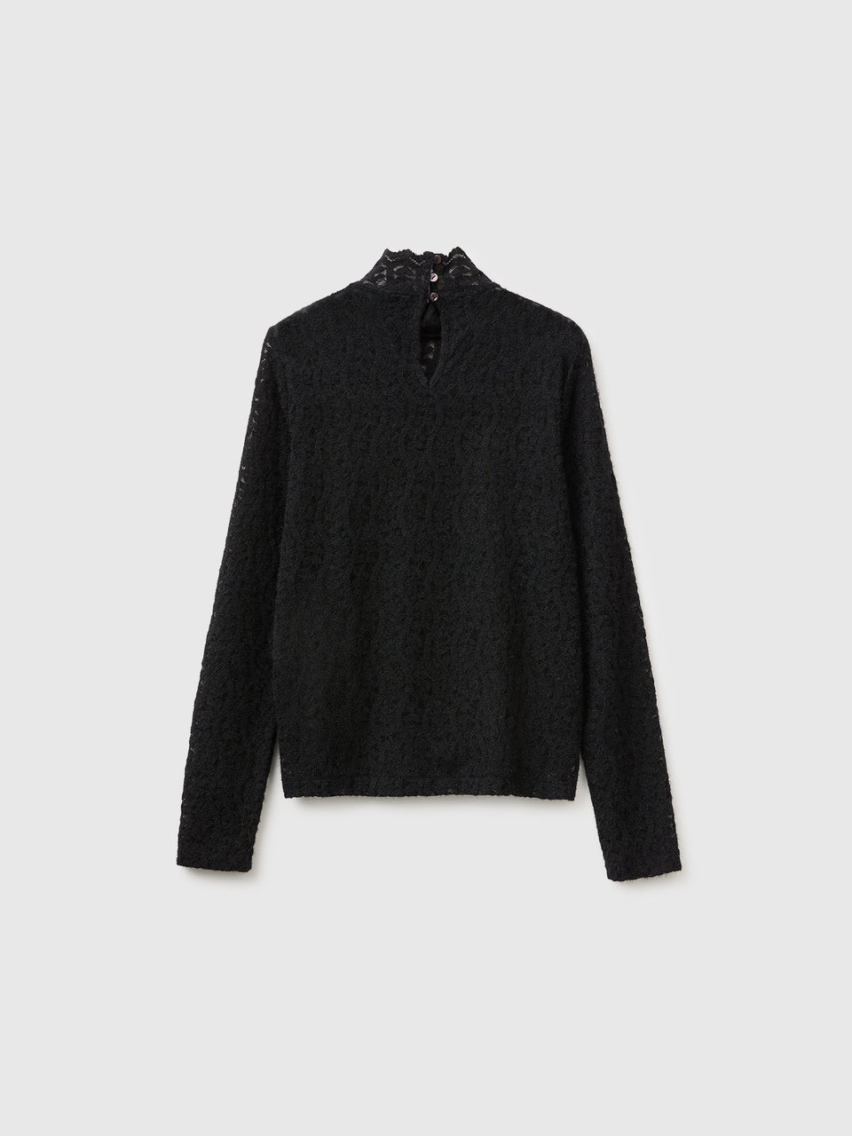 Blusa de gola alta em renda - ucb_image_BS