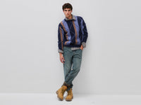 Camisola com riscas e losangos em mistura de lã e alpaca - ucb_image_FY