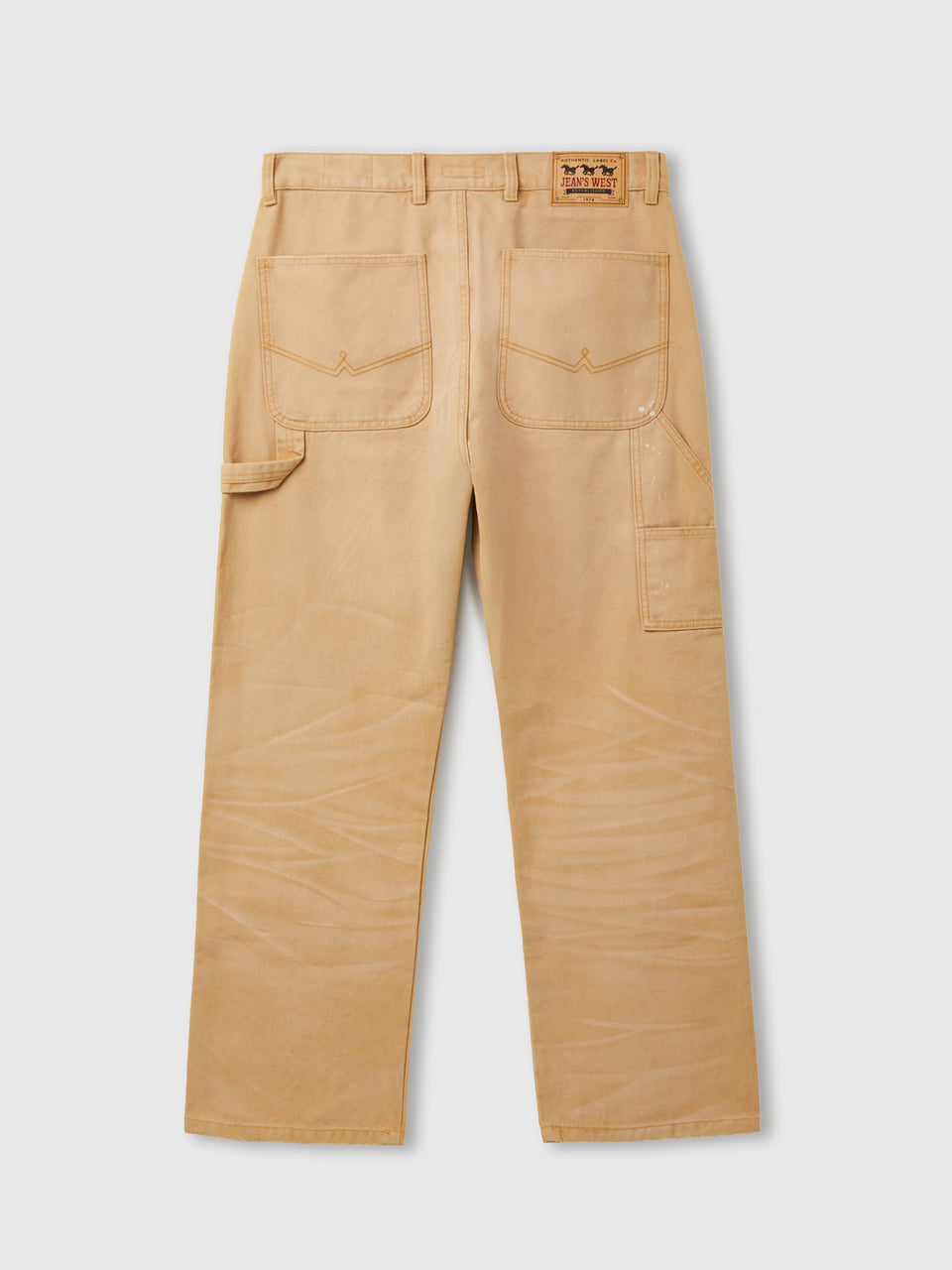 Jeans estilo workwear lavagem vintage - ucb_image_BS